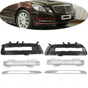 Luz antiniebla delantera L&R ASSY T rejilla t para Mercedes Benz W212 E E350 E550 2010-2013 - Imagen 1 de 12