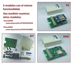 NMEA3WIFI - MULTIPLEXOR NMEA 0183 A WIFI CON SOPORTE BIDIRECCIONAL SEATALK1 - Bild 1 von 8