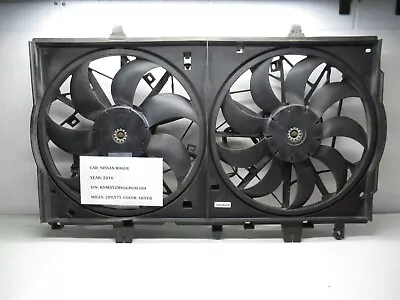 Conjunto de ventilador de motor de refrigeración Nissan Rogue 2014-2020 21481-4BA0A OEM Foto 1 de 4