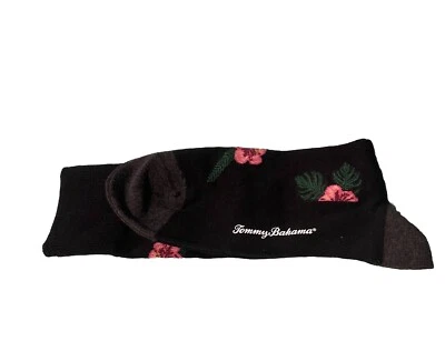 Meias femininas Tommy Bahama rosa flor - Imagem 1 de 2