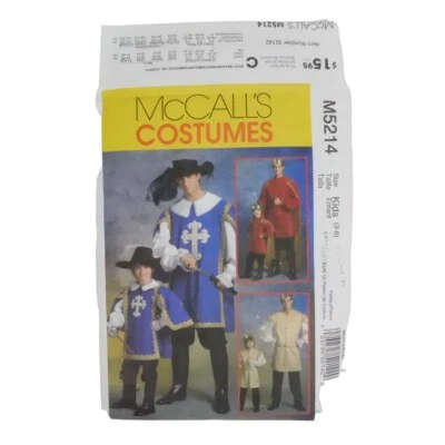 Simplicity 5520 Children Costume Princess Knight Pattern Sz 3-8 Uncut Renaissanc - Image 1 of 4