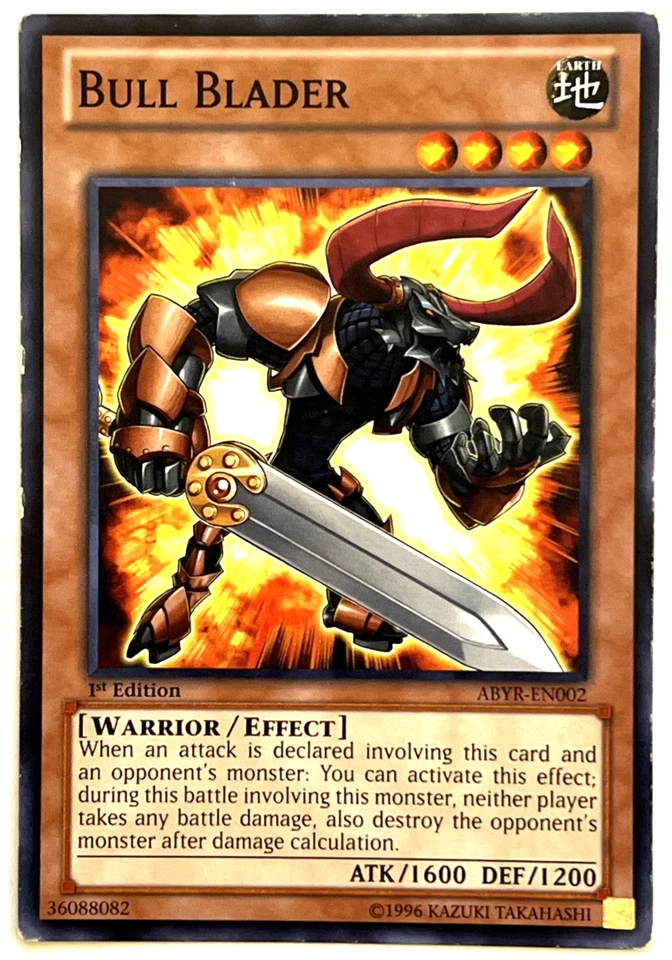 YuGiOh! - Bull Blader - ABYR-EN002 - 1st Edition - Common - Image 1 of 1
