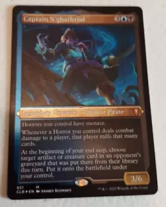 1x Captain N'ghathrod *Thick Card Stock, Display Commander* - NM - BLD GATE - Picture 1 of 1