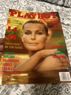 PLAYBOY MAGAZINE DECEMBER 1994 ISSUE PREOWNED BO DEREK GALA CHRISTMAS VINTAGE - Image 1 of 4