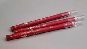 3 X ESTEE LAUDER DOUBLE WEAR STAY IN PLACE #7 RED LIP PENCIL