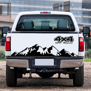 4X4 Car Off Road Stickers Mountain Range Landscape Graphics Vinyl Decals Gift
