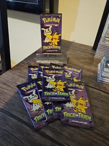 10 x Pokémon Trick or Trade Boosters 2023 - 10 Booster Packs New & Sealed - Foto 1 di 10