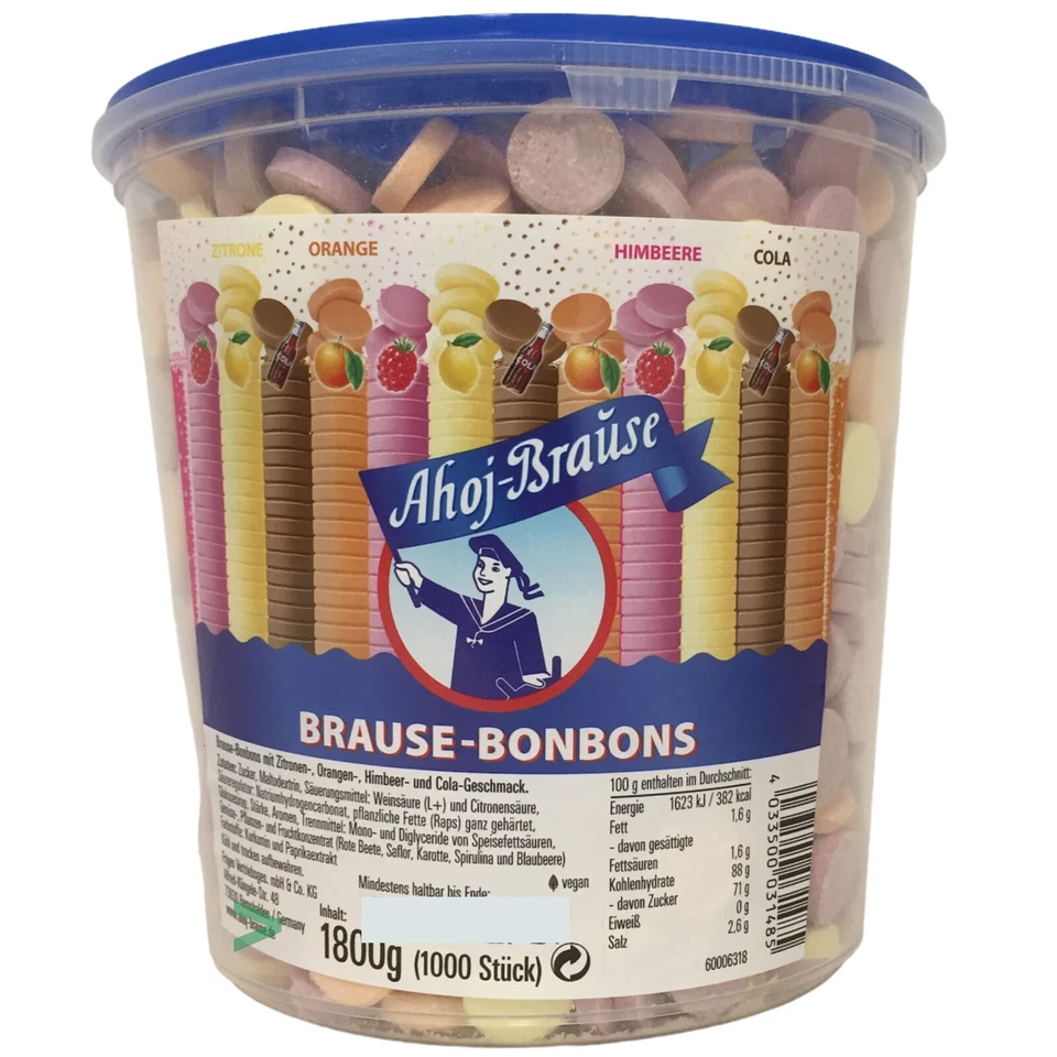 Frigeo Brause-Bonbons - 1,8kg Eimer