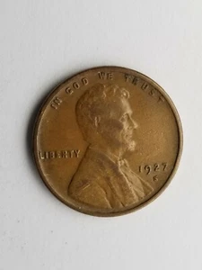 Penny di grano Lincoln 1927 S Penny - Foto 1 di 2