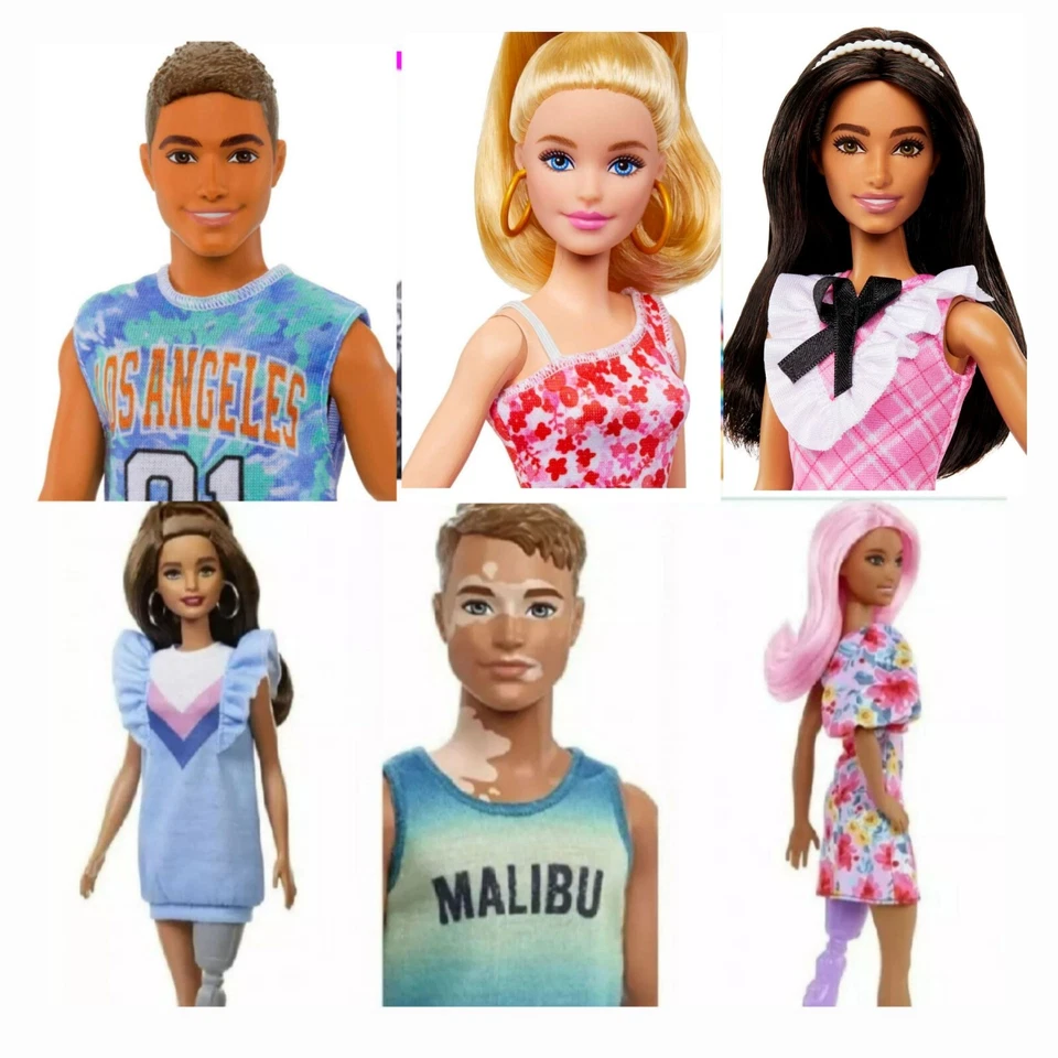 芭比假肢,白癜风,时尚达人带残疾人套装 #6 — 第 1/4 张图片