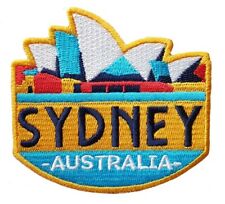 Sydney Australia Travel Patch Embroidered Iron on Sew on Souvenir