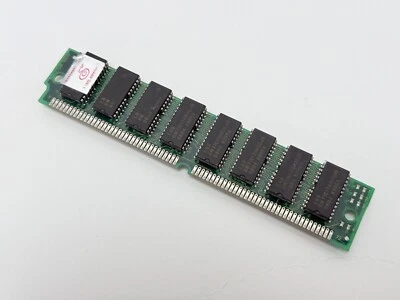 4MB 72 Pin SIMM RAM Stick LGS GM71C17403CJ6 Vintage Memory Module 1990s - Image 1 of 2