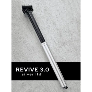 Bike Yoke Revive 3.0 125mm Dropper bike Bicycle Seatpost 30.9 x 381mm Silver - Picture 1 of 3