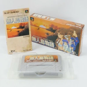 MUJINTOU MONOGATARI Uninhabited Island Mujinto Super Famicom Nintendo 4493 sf - Picture 1 of 12