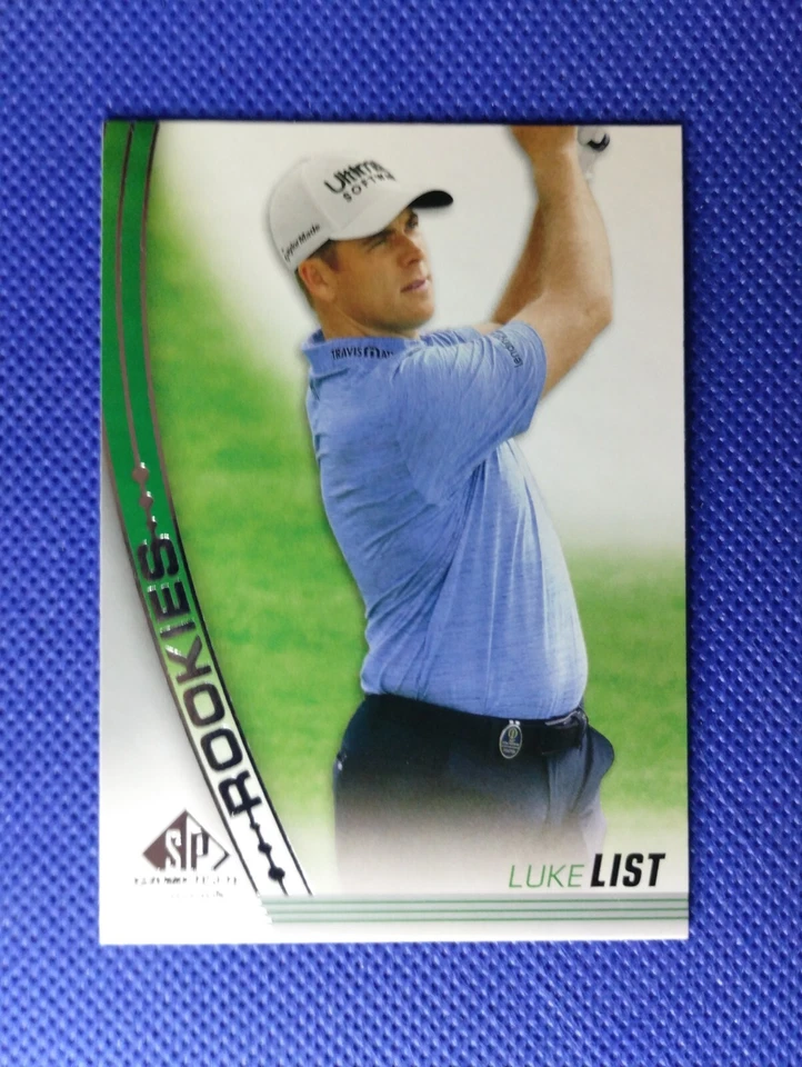 2021 SP Game Used Golf #36 Luke List Rookie *NorthernRoute* - Image 1 of 1