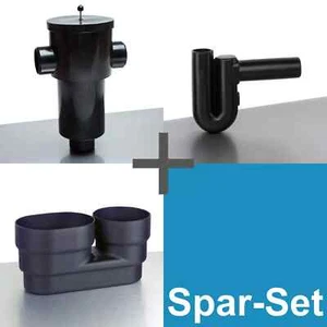 Regenfilter Set GS DN 100 ohne Hoehenversatz - Bild 1 von 1