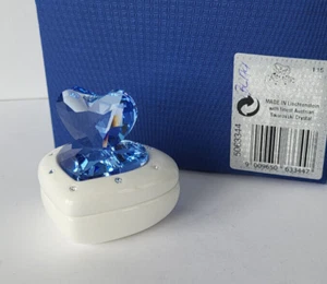 Swarovski 5115541 Herz Box Blau Top Zustand in BOX MINT - Bild 1 von 4