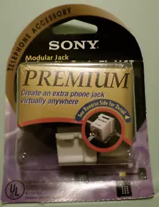 Sony TL-J6ST Premium Modular Jack for Slim Tough Telephone Cords. New - Zdjęcie 1 z 4