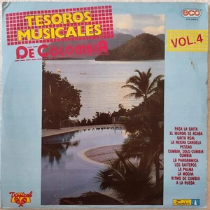 "RITMO DE CUMBIA" SONORA TROPICAL πͺ TESOROS MUSICALES DE COLOMBIA πͺ LP AUDIO - Picture 1 of 5