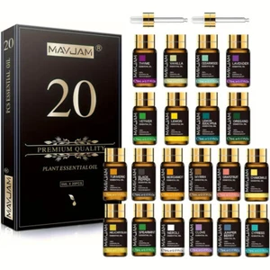 MAYJAM 20 Pcs Pure Essential Oil Gift Set, Essential Oils for Diffusers for Home - Picture 1 of 10