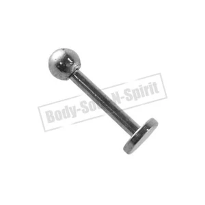 Augenbrauen-Typ 2 - Piercings Ringe SILBERN Kurve Schmuck 316L - Bild 1 von 6