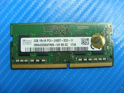 Memória RAM SO-DIMM Dell 15.6"15-3567 SKhynix 2GB PC4-2400T HMA425S6AFR6N-UH - Imagem 1 de 3