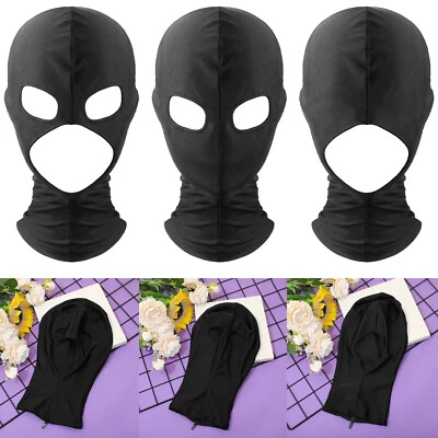 Adults Elastic Cloth Open Mouth and Eye Glued Head Cover Couples Accessory Gift - Image 1 of 3