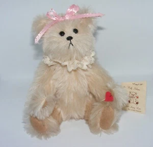 * 1990 German Mohair Teddy Bear Handmade Half Nelsons by Linda Nelson * Marty * - Picture 1 of 7