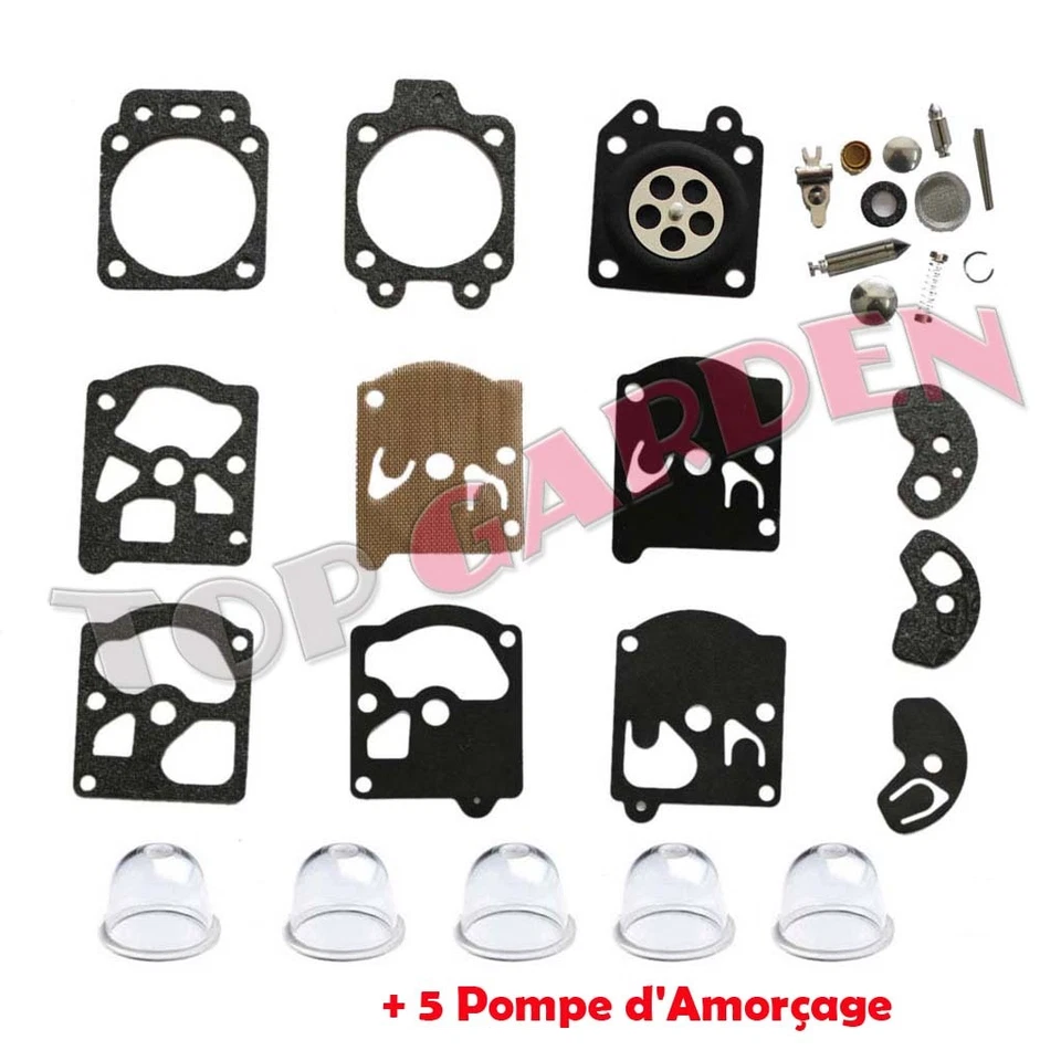 Carburateur Reparation Kit Joint et Membrane K10-WAT pour Walbro WA & WT series  - Photo 1/1