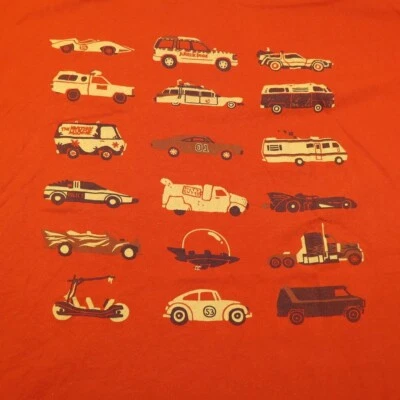 BUSTED TEES JURASSIC PARK MYSTERY MACHINE MOVIE TV SHOWS CARS T SHIRT Mens XL - Image 1 of 3
