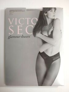 Victoria Secret Pantiehose Medium Glamour Sheers Shimmer Pantyhose Grey