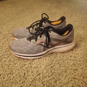 Saucony Shoes Mens Size 12.5 Omni 20 Alloy Fire Mesh Athletic Running Sneaker - Picture 1 of 12