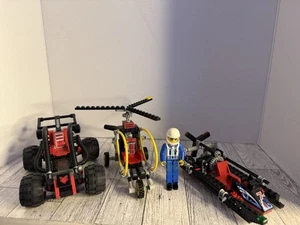 Vintage Lego Schlammstampfer Technic, Hyroprofoil 7-Gang-Boot & kleiner Hubschrauber * Beschreibung lesen - Bild 1 von 20