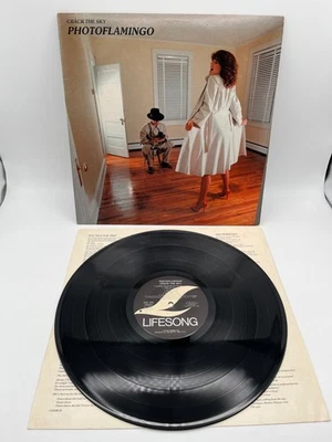 Crack The Sky - Photoflamingo Vinyl LP Record 1981 Lifesong Rock 33 RPM Grunge - Image 1 of 4