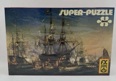 NEW, 1500pc,Super-Puzzle,FX Schmid, Queen Victoria's Visit Cherbourg-August 1858 - Image 1 of 4