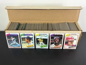 1980 Topps Baseball Cards- Complete Set (1-726) : EX+/NRMT - Picture 1 of 15