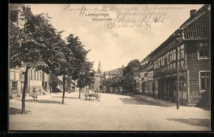 Ansichtskarte Lamspringe, Blick in die Hauptstraße  - Picture 1 of 2