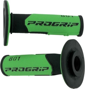 Pro Grip 801 Hybrid Duo-Density Cross Grips Black/Green - Picture 1 of 1