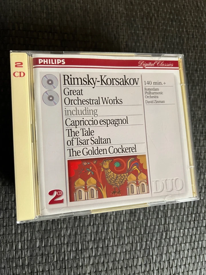 Rimski-Korsakow - Große Orchesterwerke - David Zinman 2CDs  | CD 💿 1164 - Bild 1 von 1
