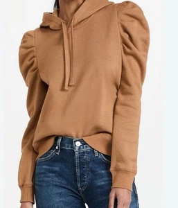 Rebecca Minkoff Hoodie Damen XL Puffärmel Pullover Pulli/ Sweatshirt Herbst - Bild 1 von 7