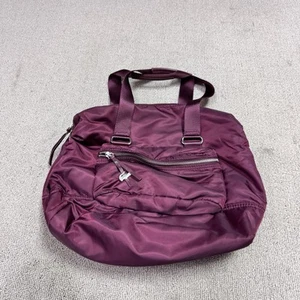 Lacoste Borsa Tote Orizzontale Prugna Taglia Large - Foto 1 di 8