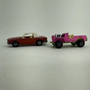 Matchbox Superfast LOT - 1973 No. 6 Mercedes 350SL & 1971 No. 2 Jeep Hot Rod - Picture 1 of 10