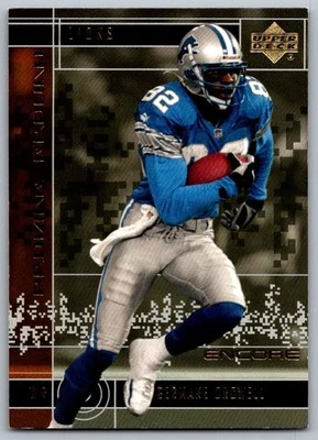 2000 Upper Deck Encore Proving Ground Germane Crowell Detroit Lions #PG7 - Image 1 of 2