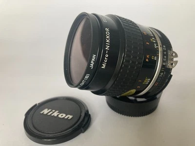 Nikon Micro Nikkor 55mm f2.8 AI Macro Super Sharp Lens - Excellent Condition - Image 1 of 4
