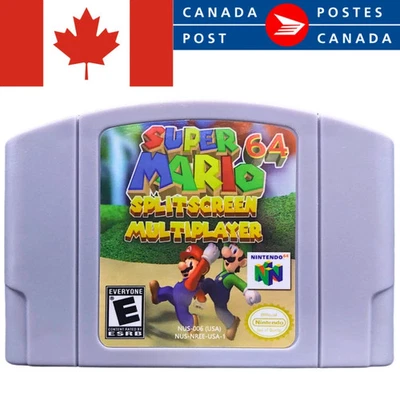 Super Mario 64 Splitscreen Multiplayer (Nintendo 64, N64) USA N64 Brand New! - Image 1 of 3