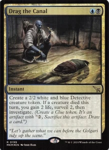 Drag the Canal R Murders at Karlov Manor 199 NM Foil - Picture 1 of 2