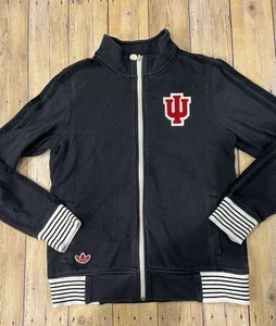 Vintage Adidas Damen Indiana University Hoosiers Full Zip Trainingsjacke Gr. M - Bild 1 von 16