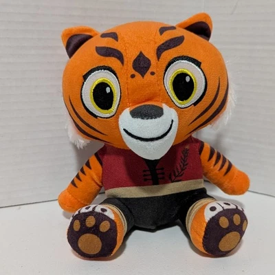 Peluche Kung Fu Panda Sentado BABY TIGRESS Peluche 6" Juguete Dreamworks Sin Etiqueta Foto 1 de 4