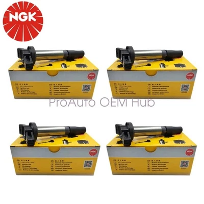 4 pcs NGK OEM Ignition Coils For TOYOTA RAV4 Highlander Corolla 4Runner Sequoia - Imagem 1 de 4