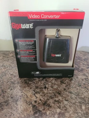 Gigaware Video Converter 25-1141 VHS-TO-DVD Or MP4 S Video Composite Black - Image 1 of 2